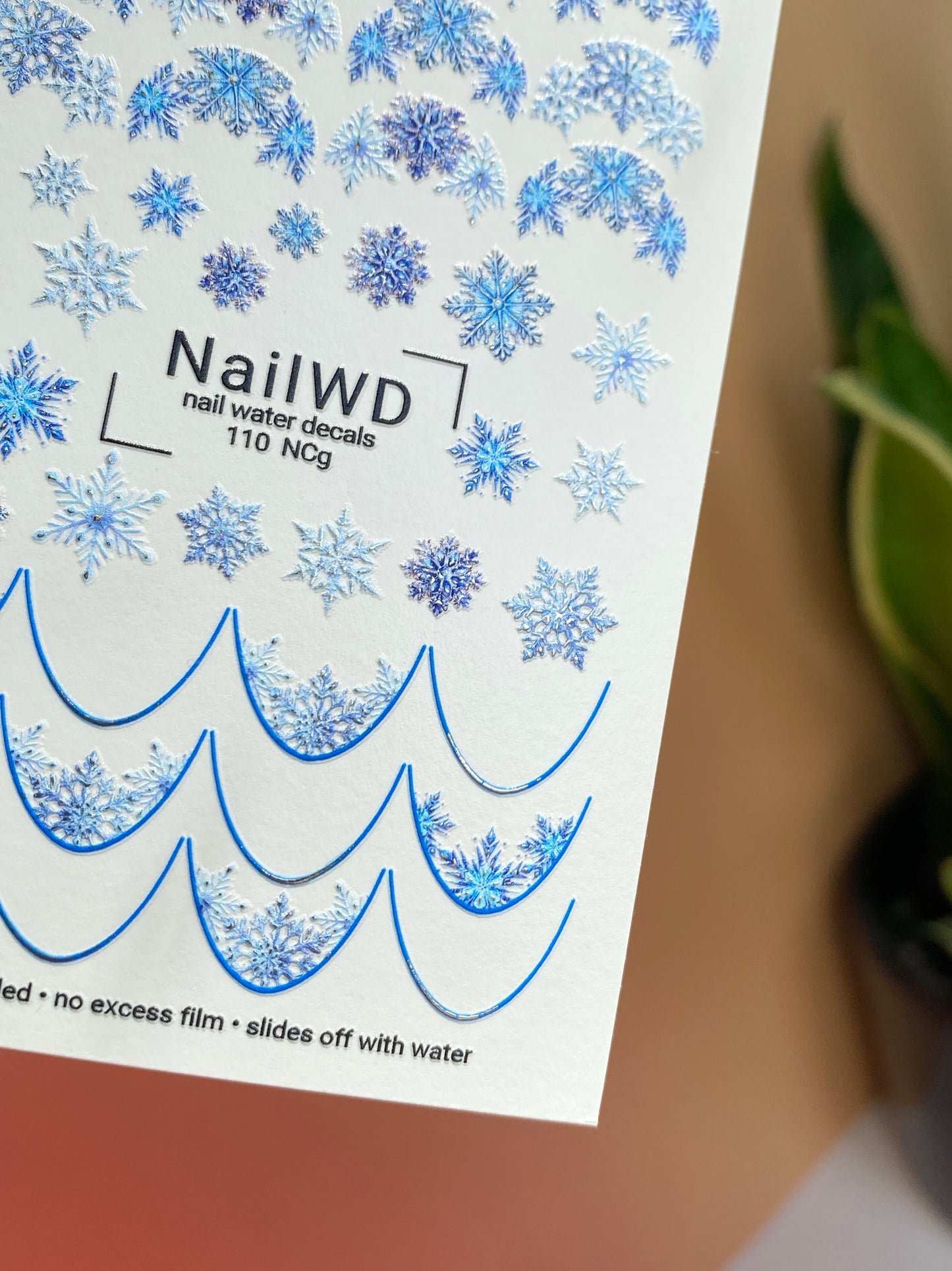 Nail Water Decal 110 NailWD