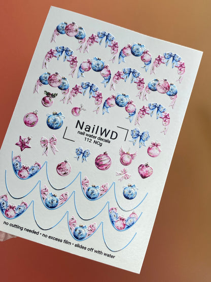 Nail Water Decal 112 NailWD
