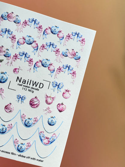 Nail Water Decal 112 NailWD