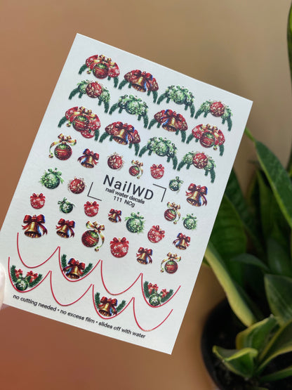 Nail Water Decal 111 NailWD