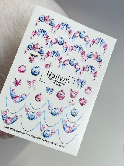 Nail Water Decal 112 NailWD