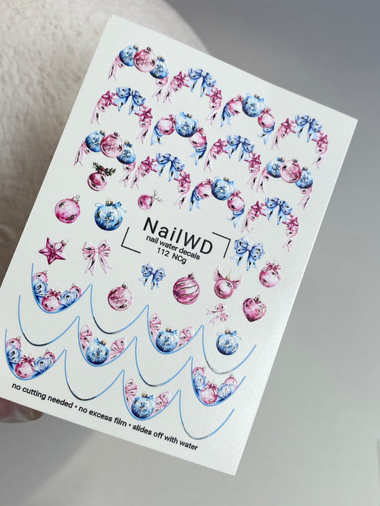 Nail Water Decal 112 NailWD