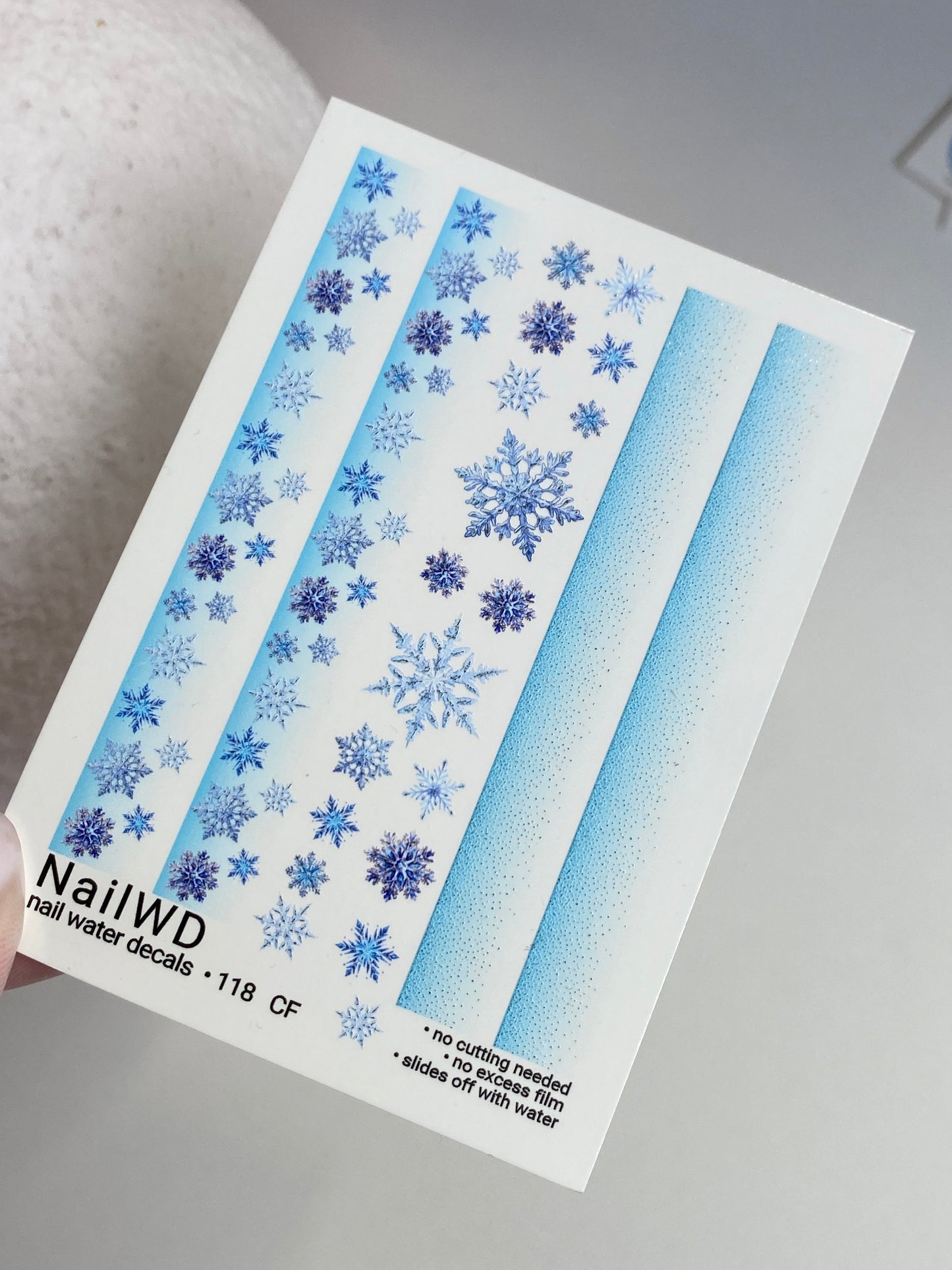 Nail Water Decal 118 NailWD