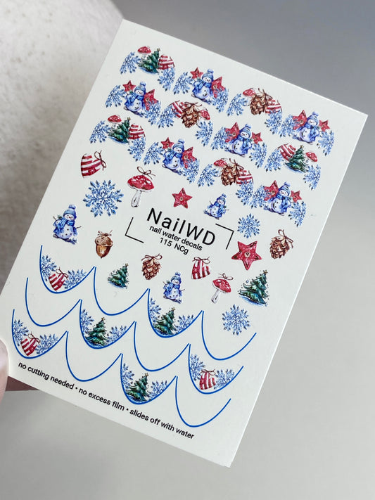 Nail Water Decal 115 NailWD