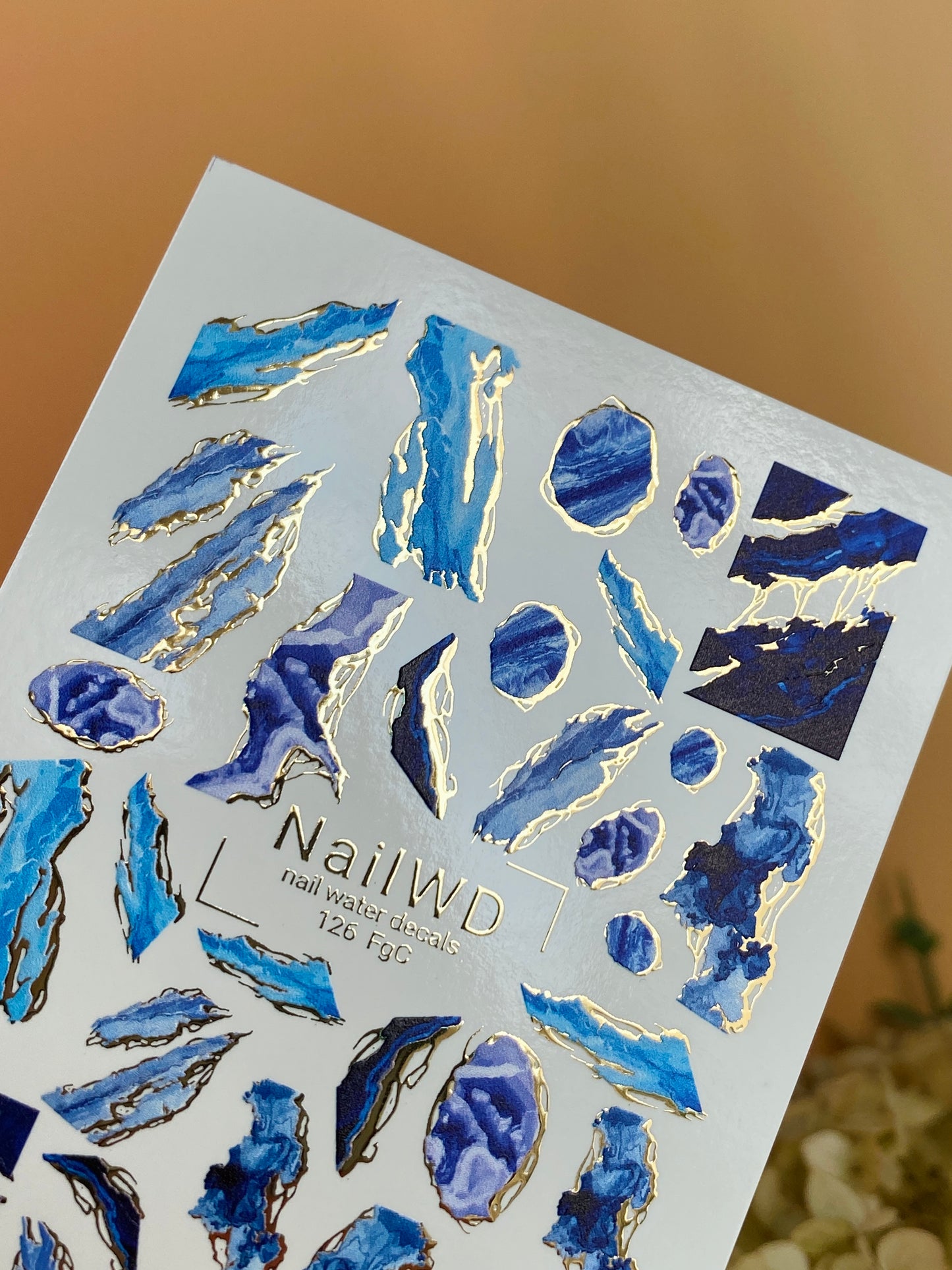 Nail Water Decal 126 NailWD
