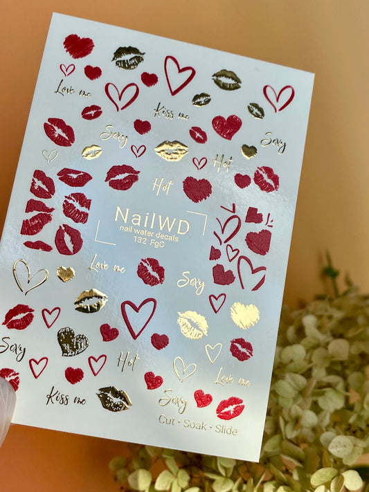 Nail Water Decal 132 NailWD