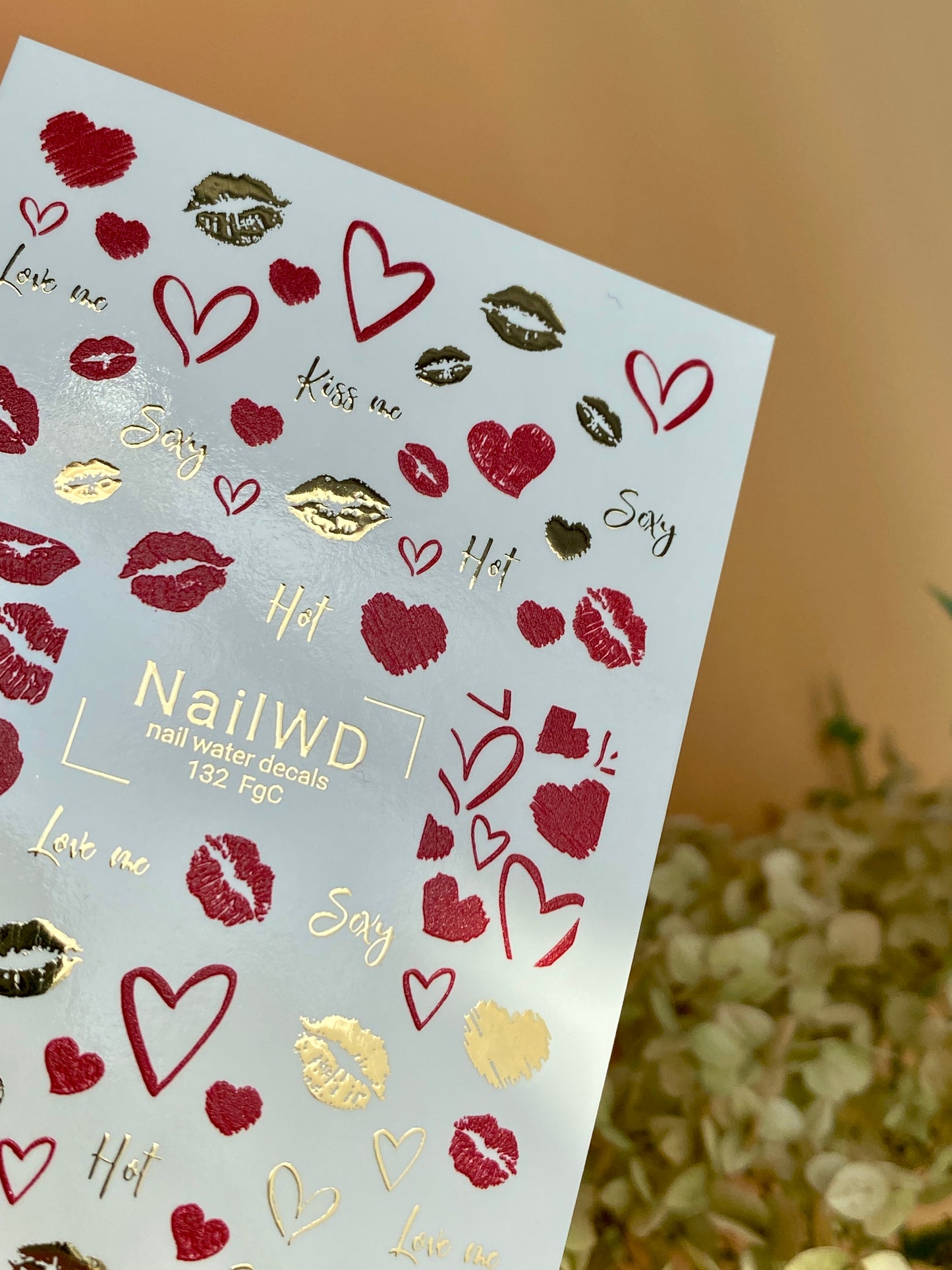 Nail Water Decal 132 NailWD