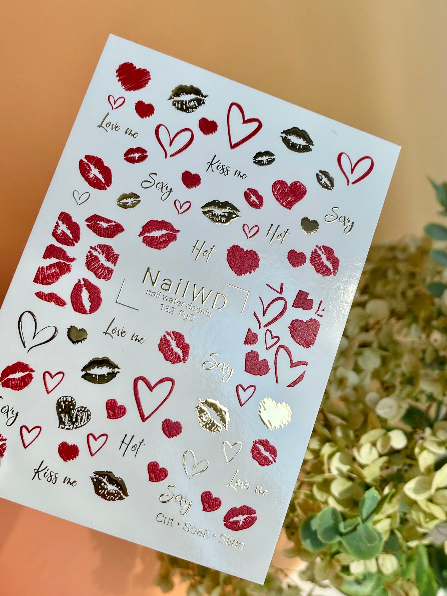 Nail Water Decal 132 NailWD