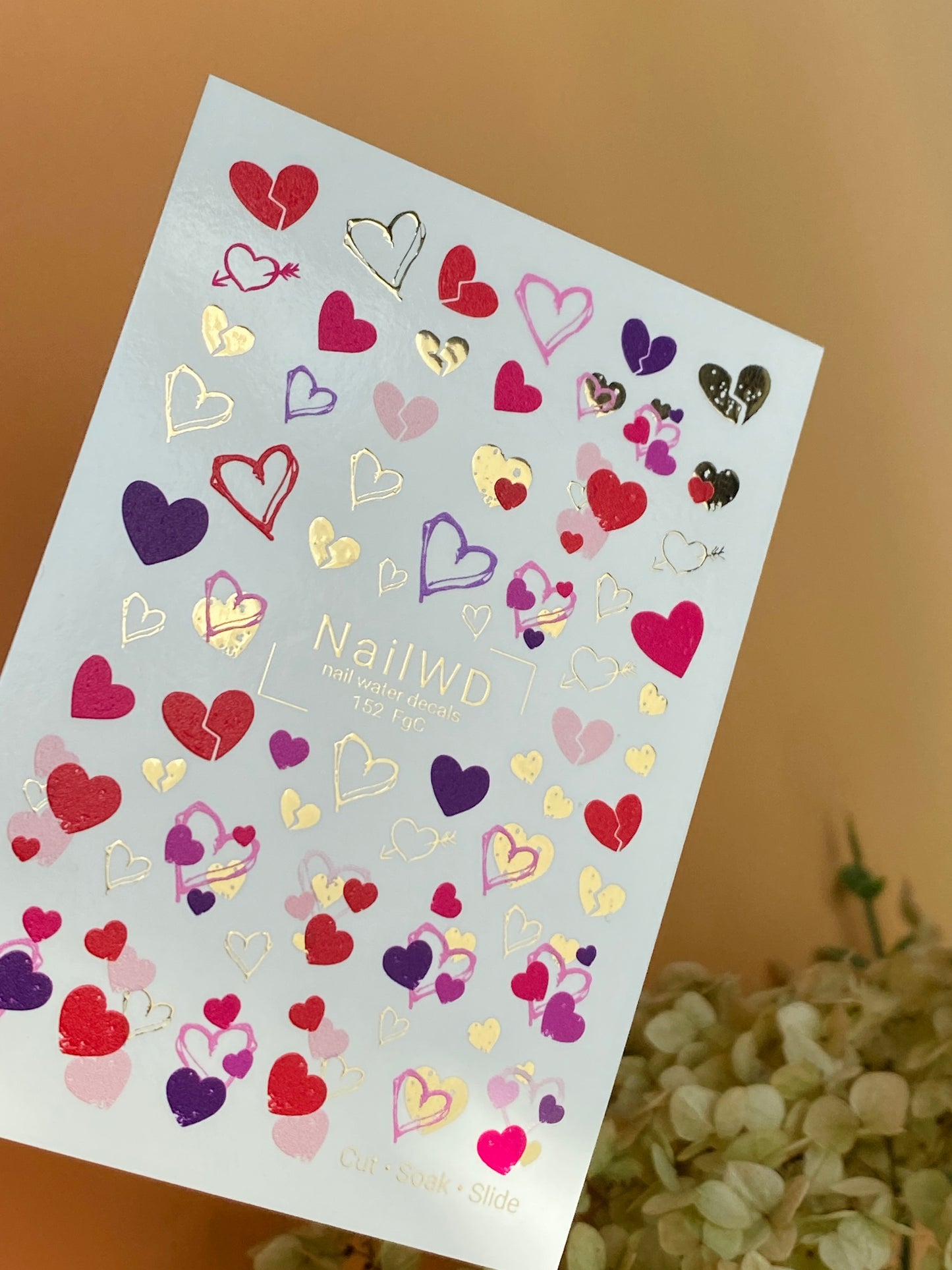 Nail Water Decal 152 Nail WD