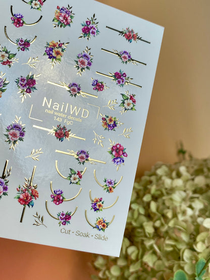Nail Water Decal 143 NailWD