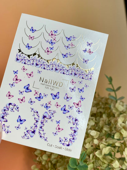 Nail Water Decal 135 NailWD