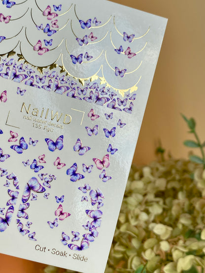 Nail Water Decal 135 NailWD