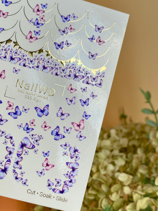 Nail Water Decal 135 NailWD