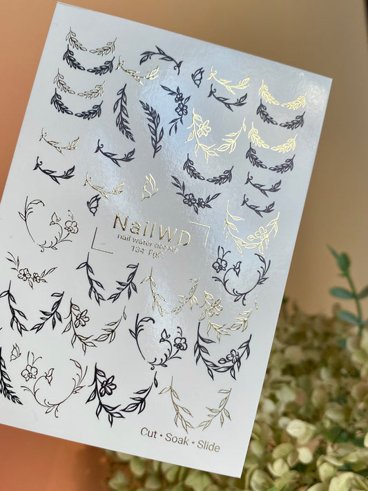 Nail Water Decal 134 NailWD
