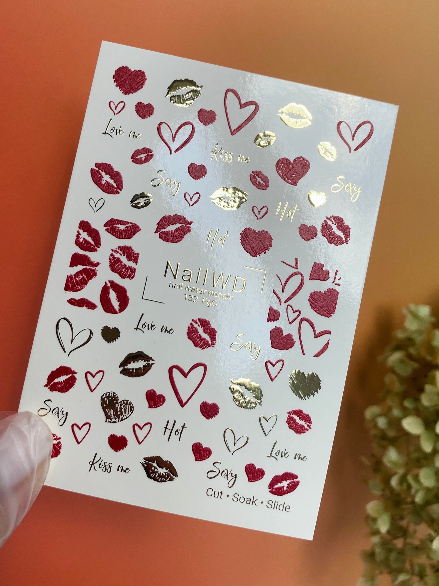 Nail Water Decal 132 NailWD