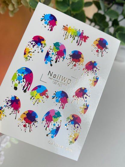 Nail Water Decal 125 NailWD