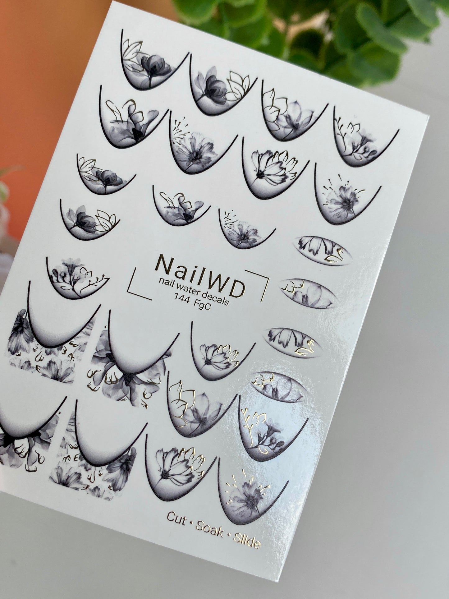 Nail Water Decal 144 NailWD