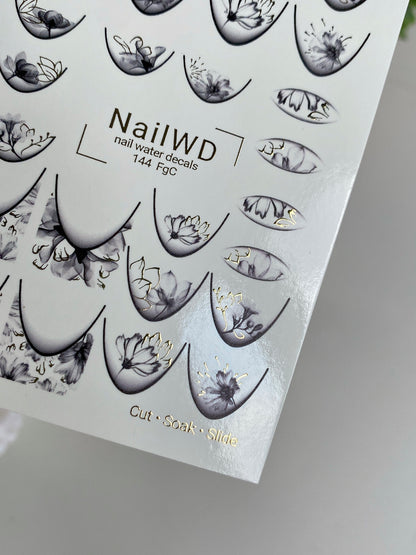 Nail Water Decal 144 NailWD