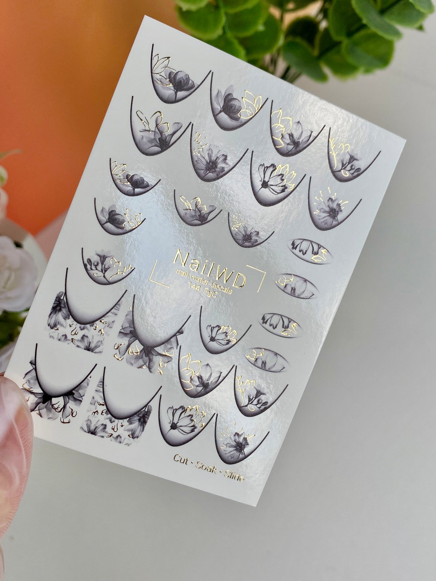 Nail Water Decal 144 NailWD