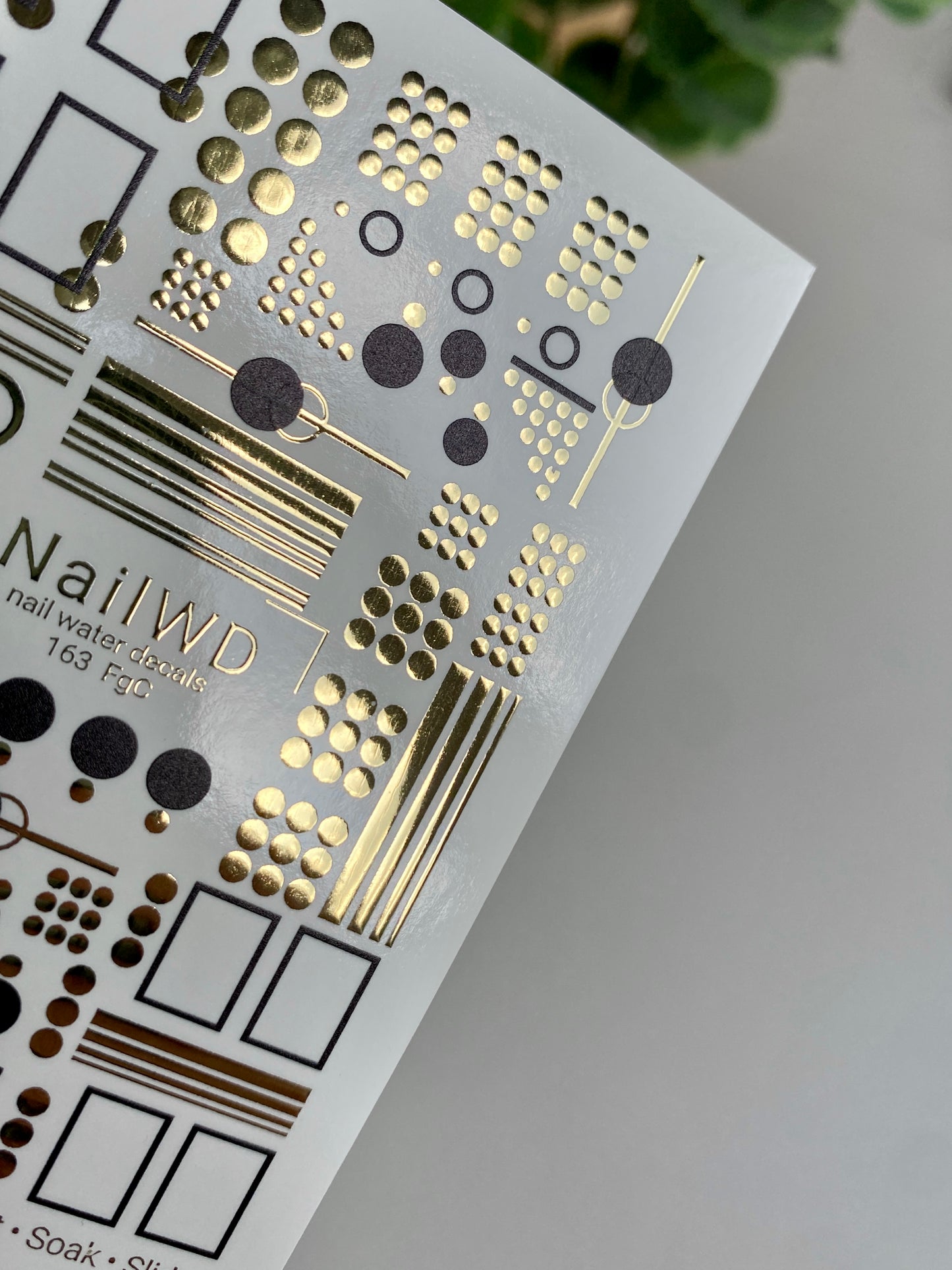 Nail Water Decal 163 Nail WD