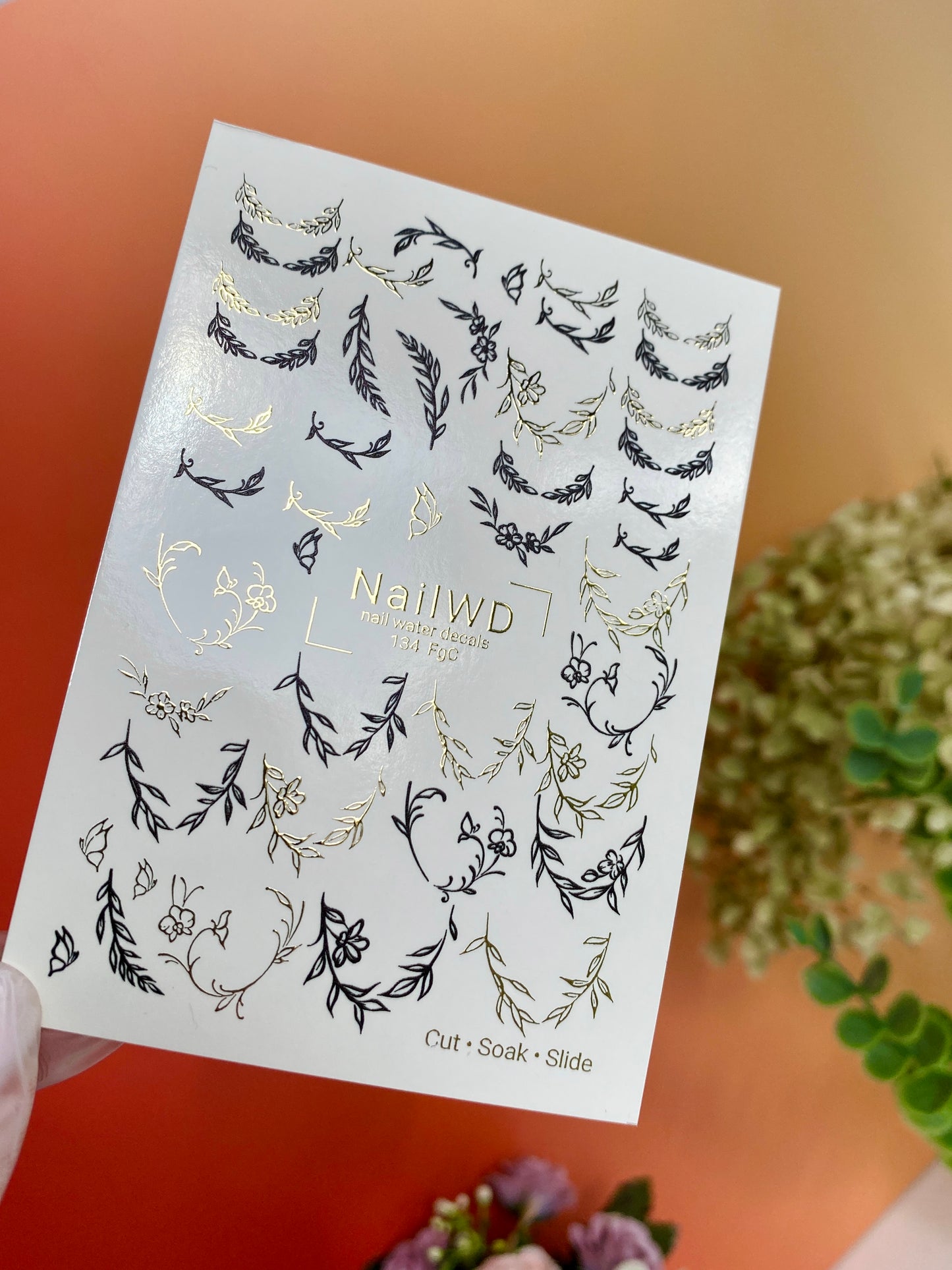 Nail Water Decal 134 NailWD
