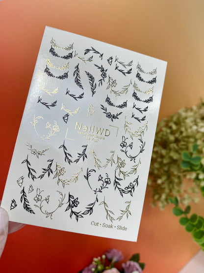 Nail Water Decal 134 NailWD