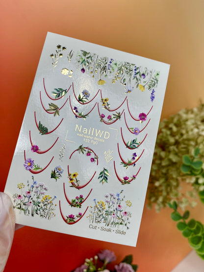 Nail Water Decal 122 NailWD