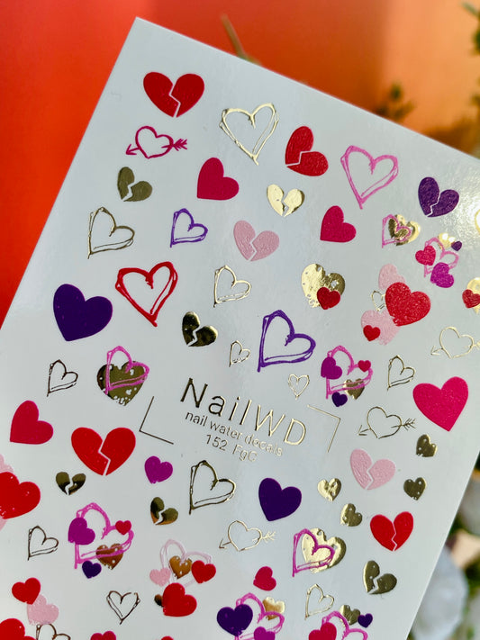 Nail Water Decal 152 Nail WD