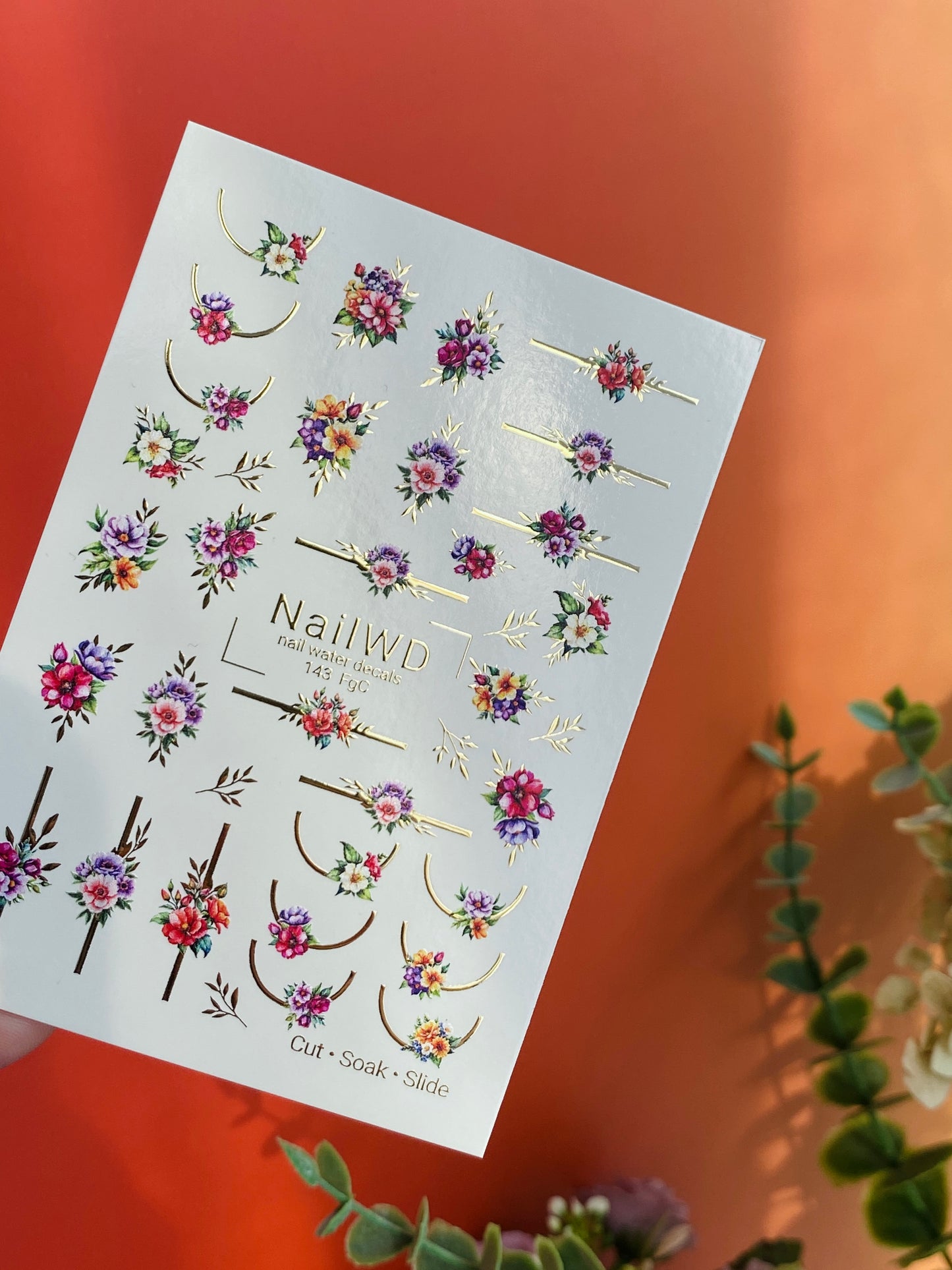 Nail Water Decal 143 NailWD