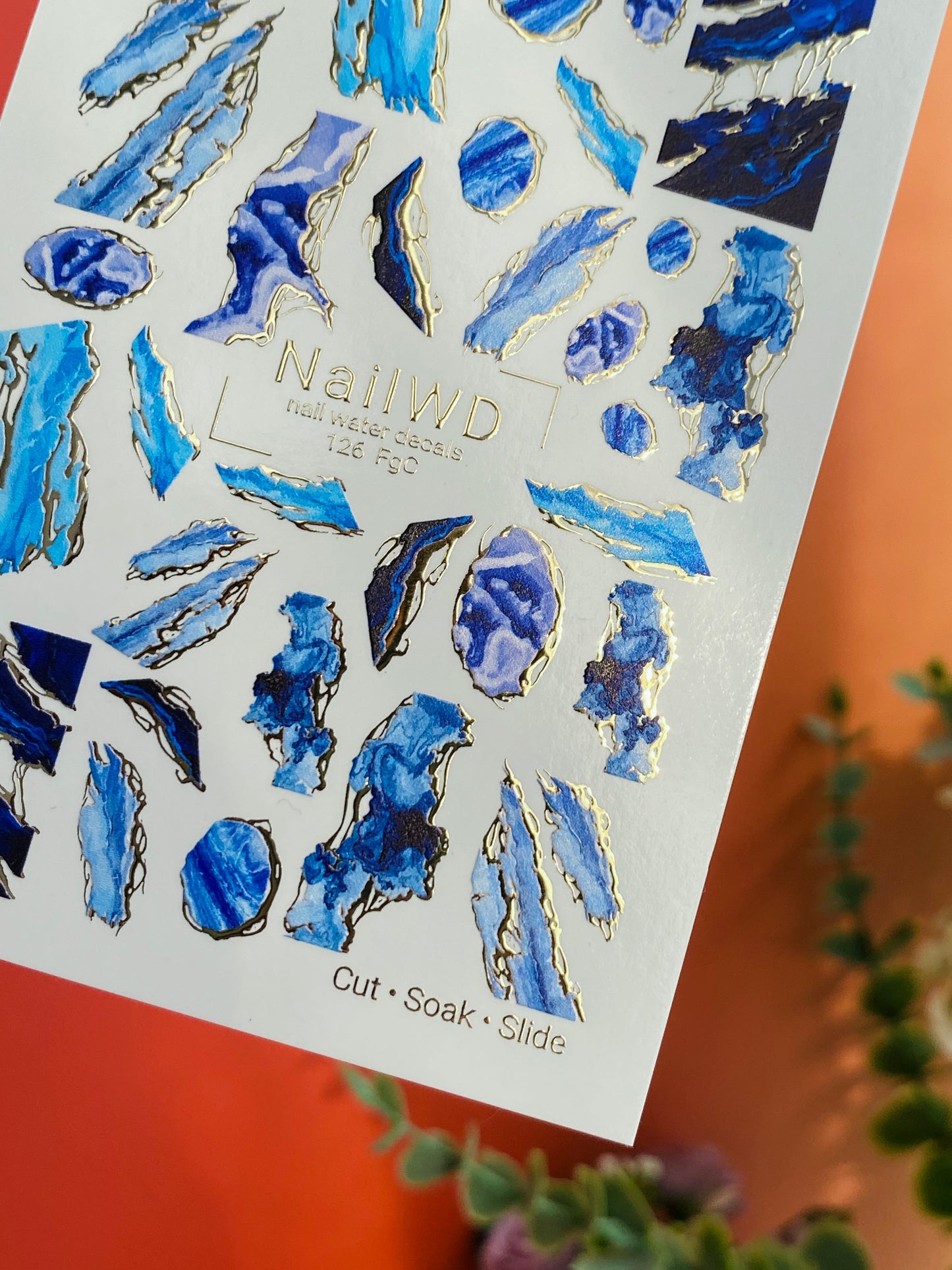 Nail Water Decal 126 NailWD