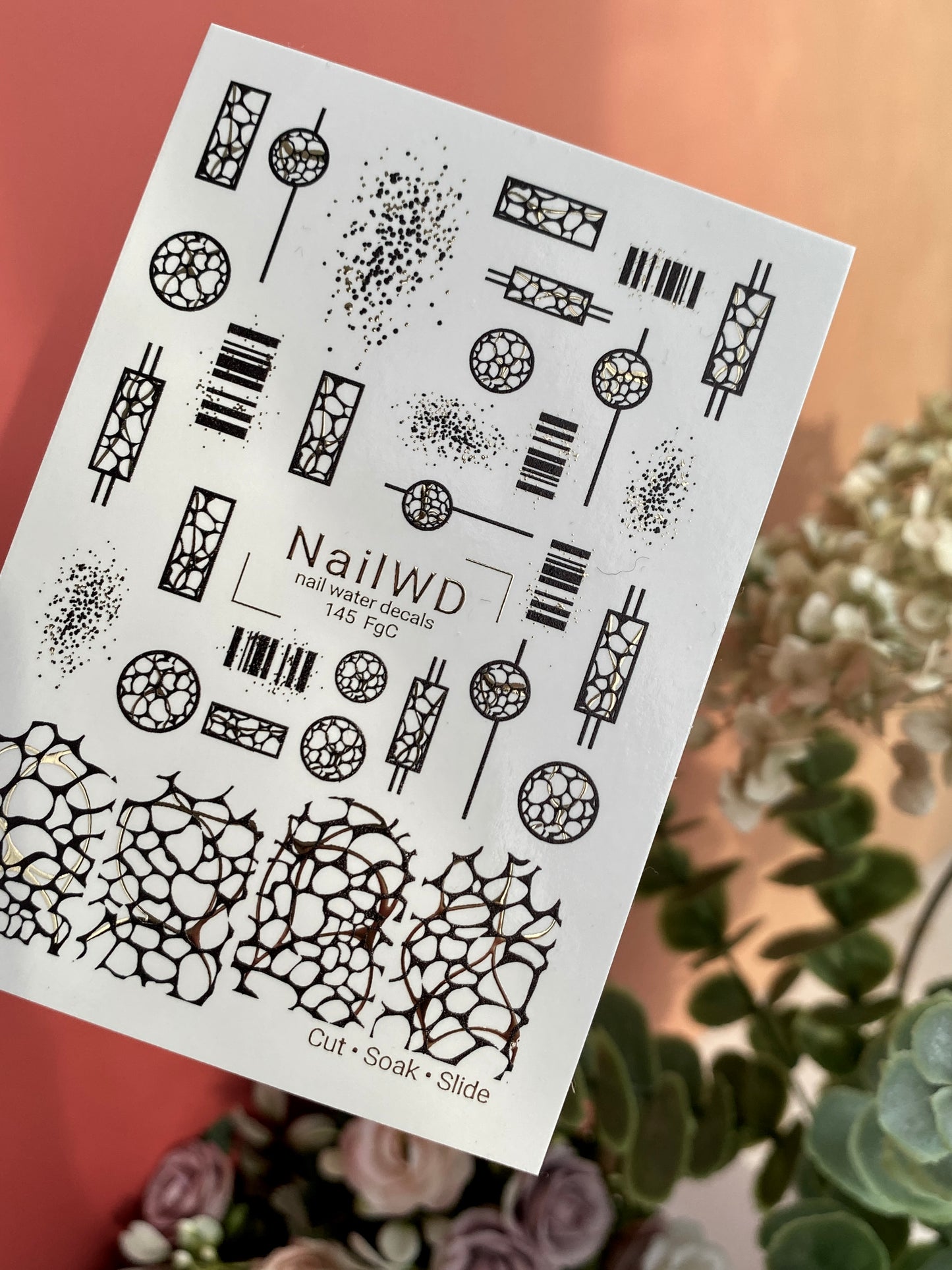 Nail Water Decal 145 NailWD