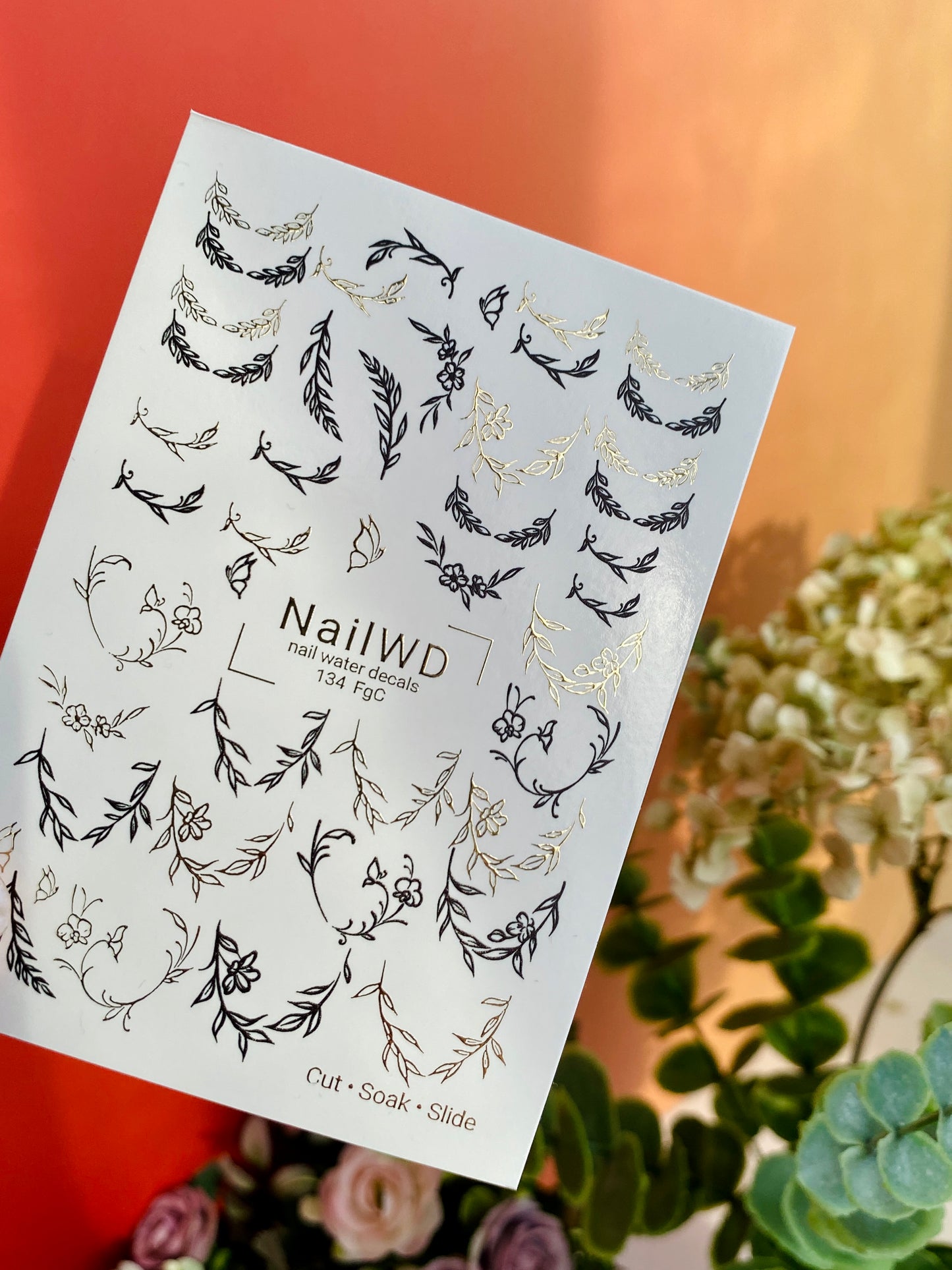 Nail Water Decal 134 NailWD
