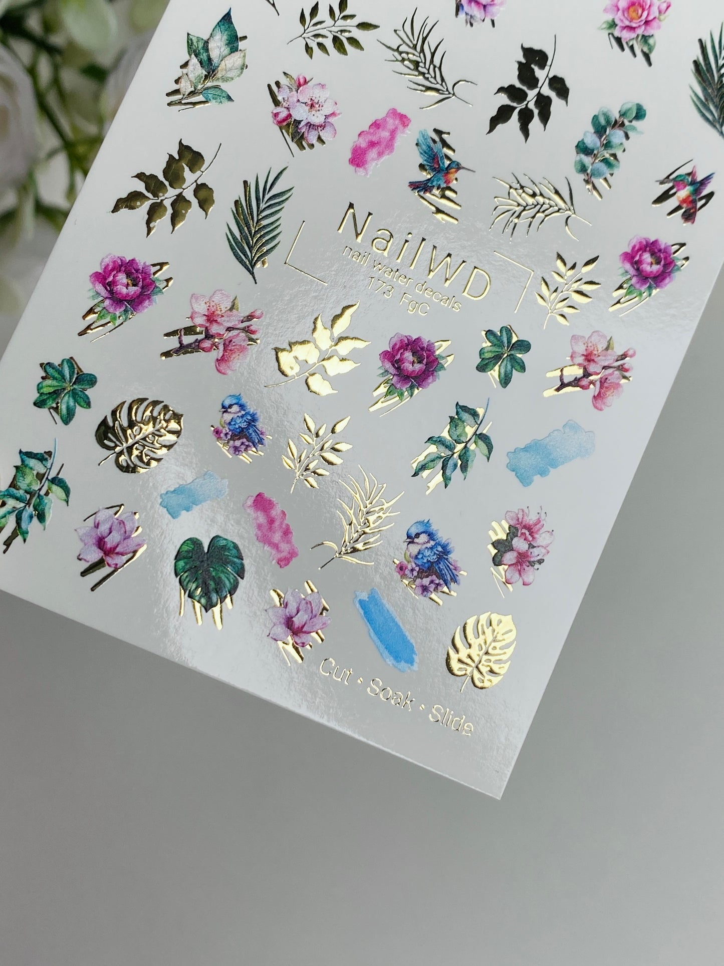 Nail Water Decal 173 Nail WD