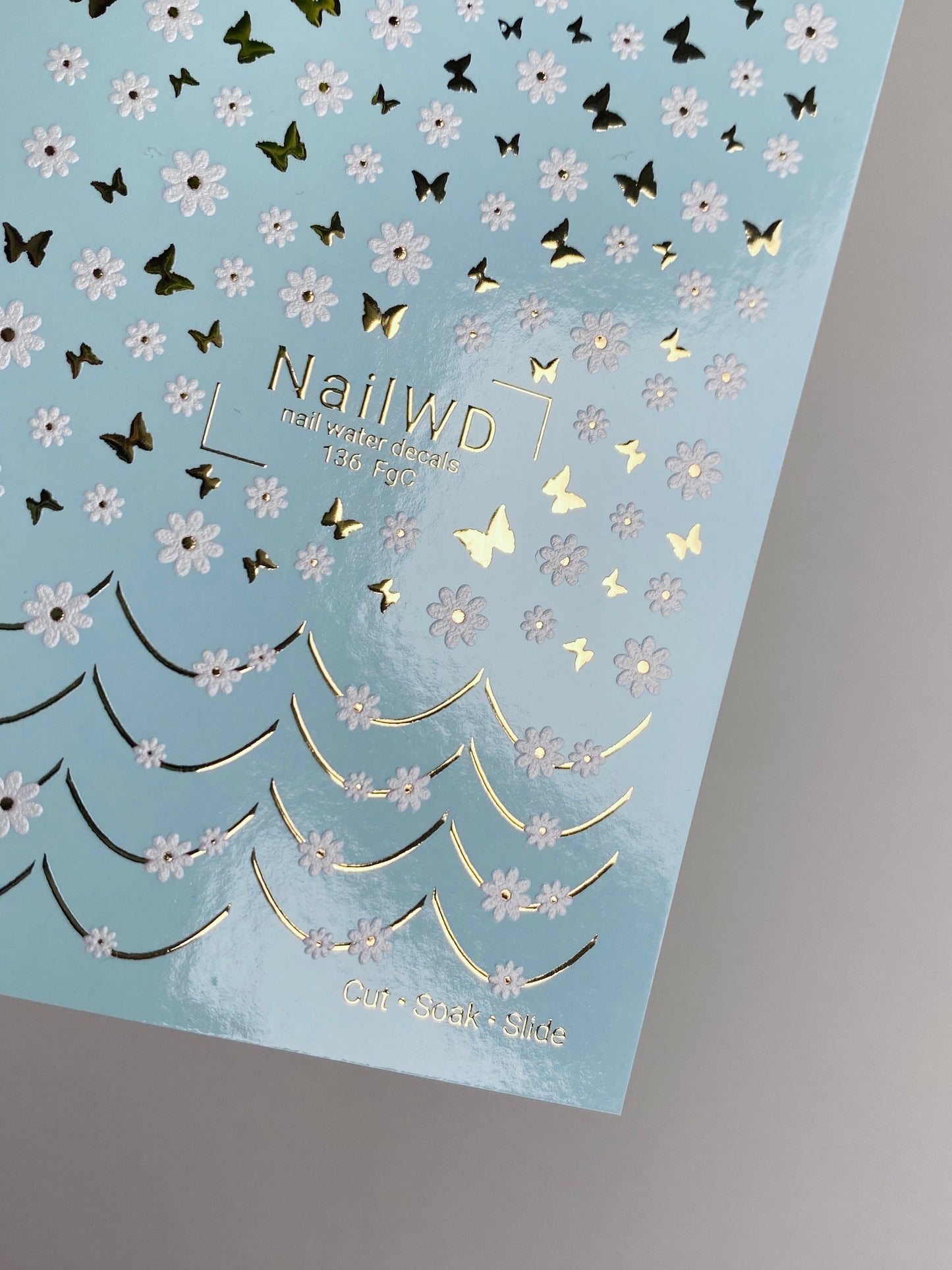 Nail Water Decal 136 NailWD