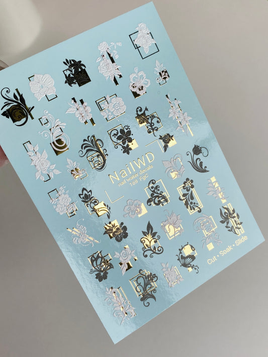 Nail Water Decal 169 Nail WD