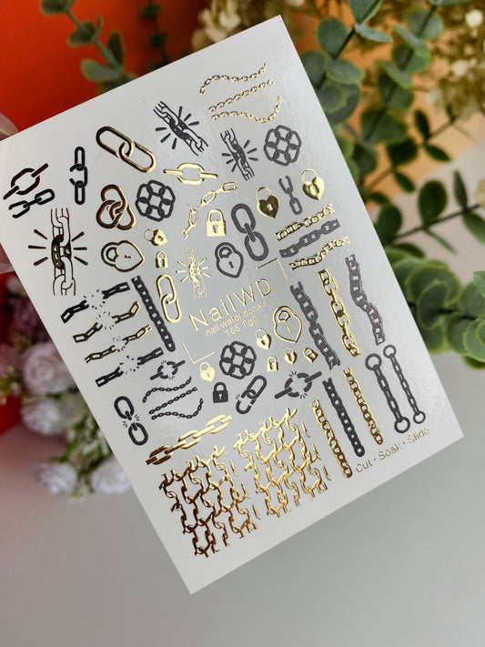 Nail Water Decal 165 Nail WD