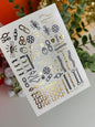 Nail Water Decal 165 Nail WD