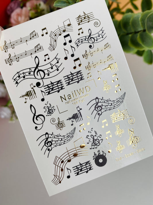Nail Water Decal 164 Nail WD
