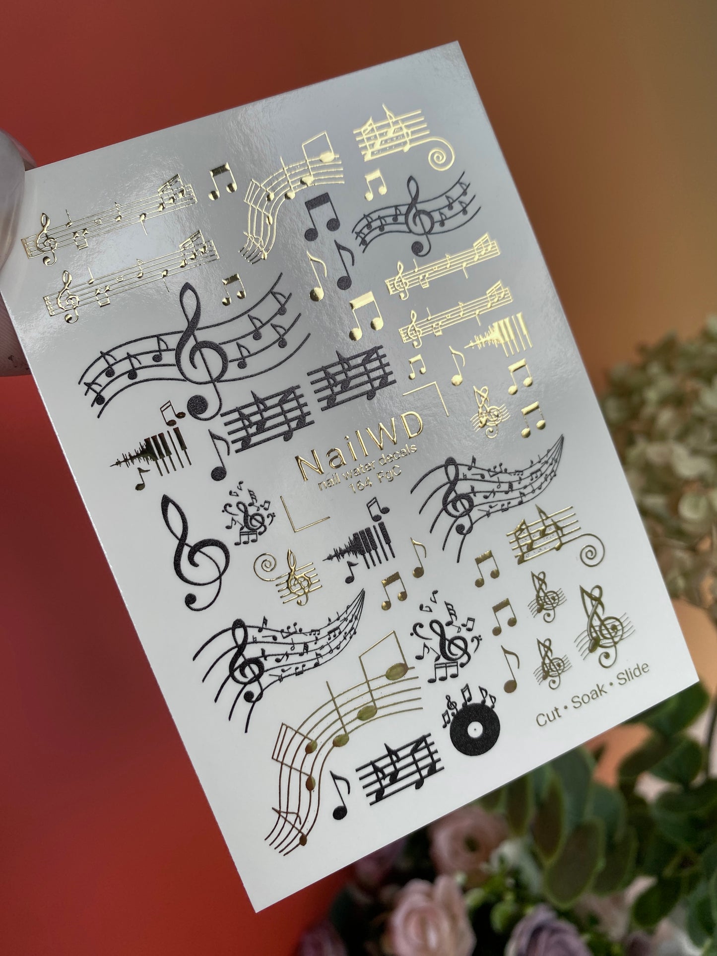 Nail Water Decal 164 Nail WD