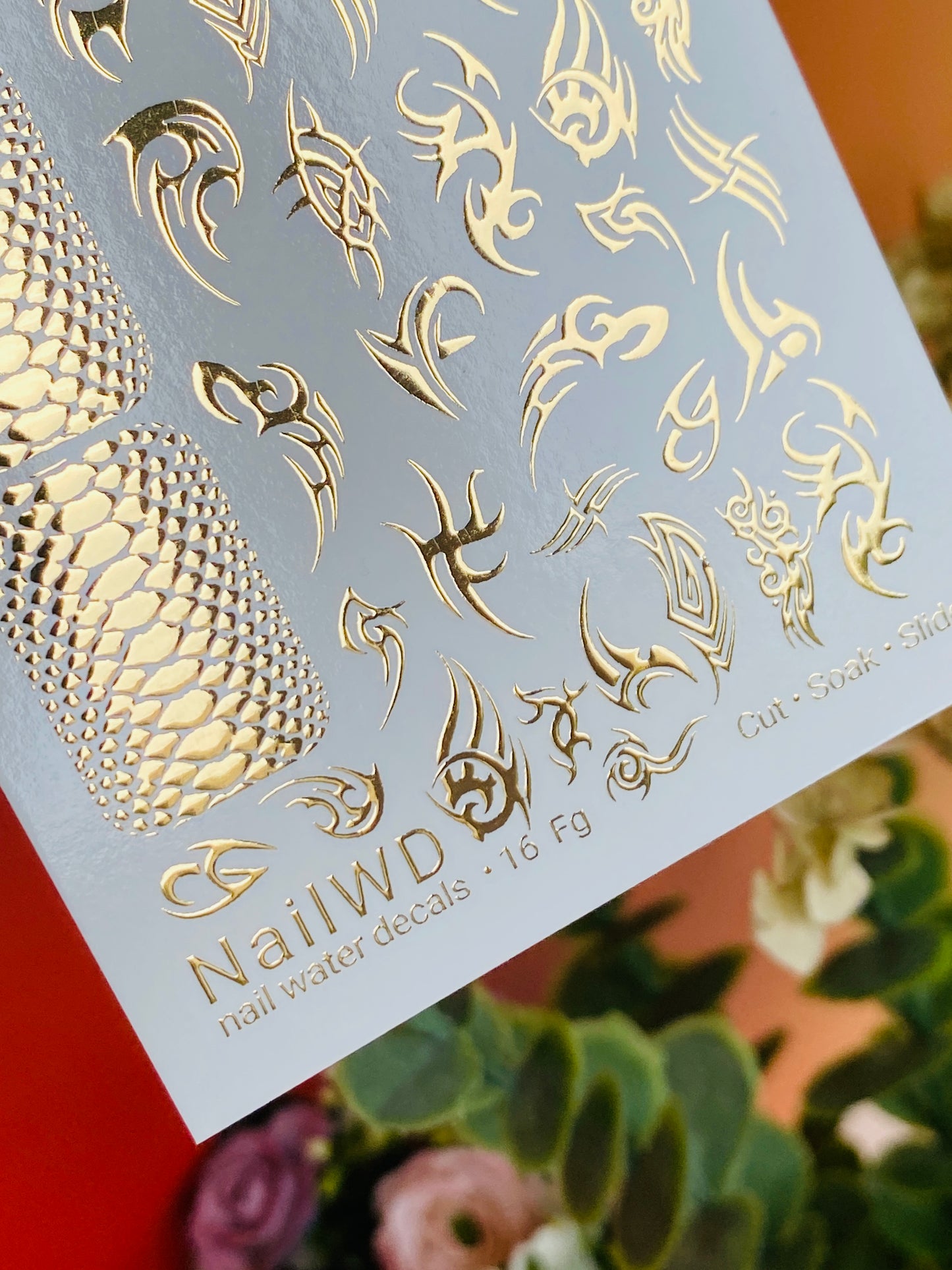 Nail Water Decal 16 NailWD