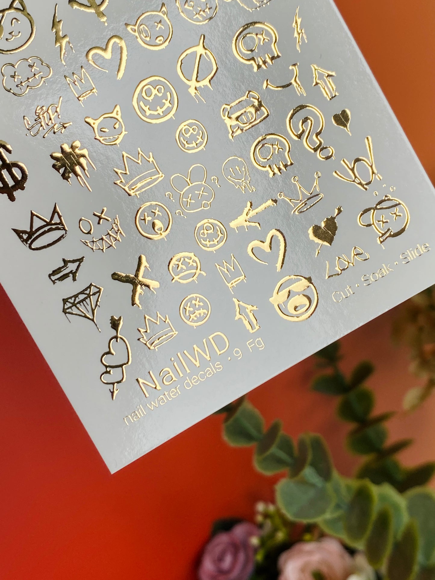 Nail Water Decal 9 NailWD