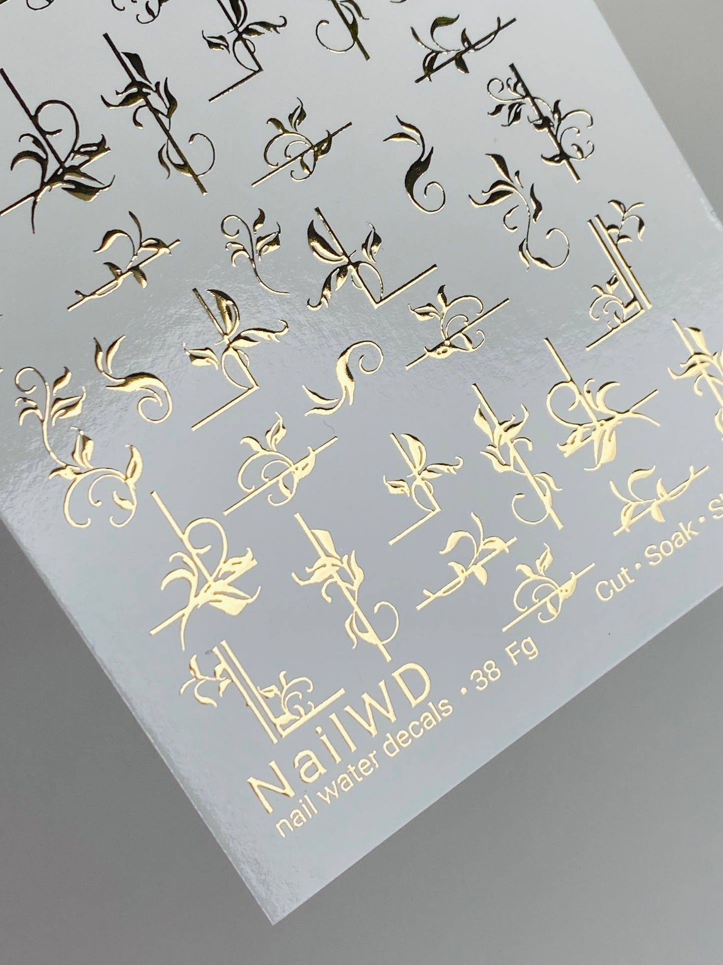 Nail Water Decal 38 NailWD