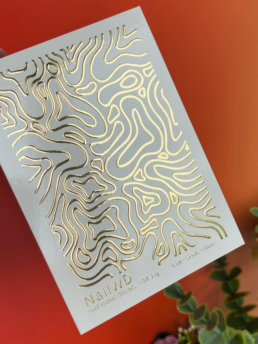 Nail Water Decal 44 NailWD