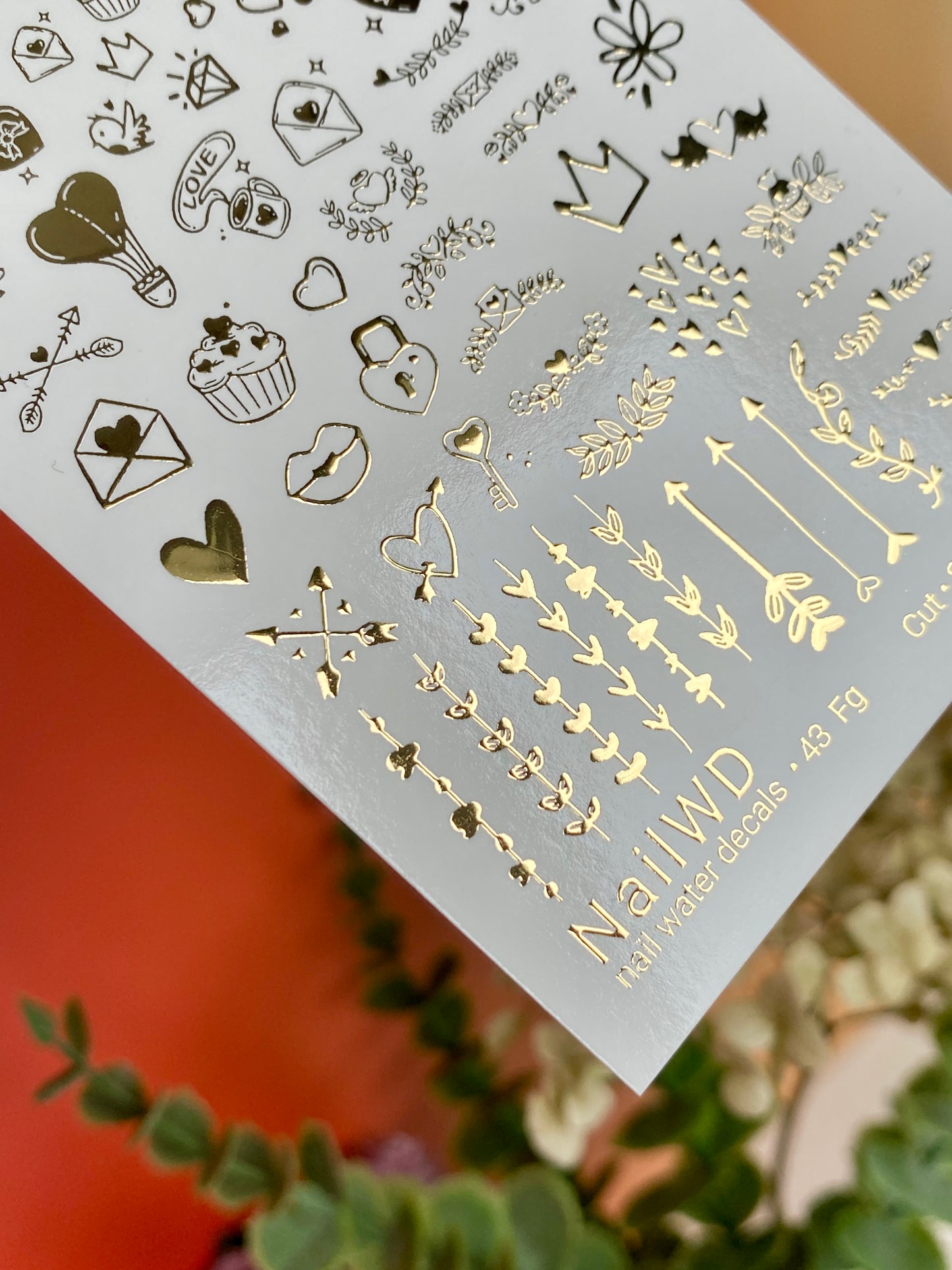 Nail Water Decal 43 NailWD