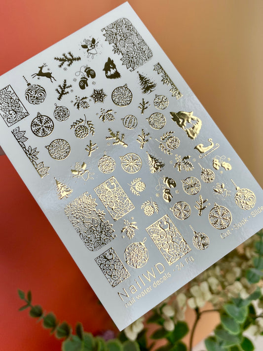 Nail Water Decal 24 NailWD