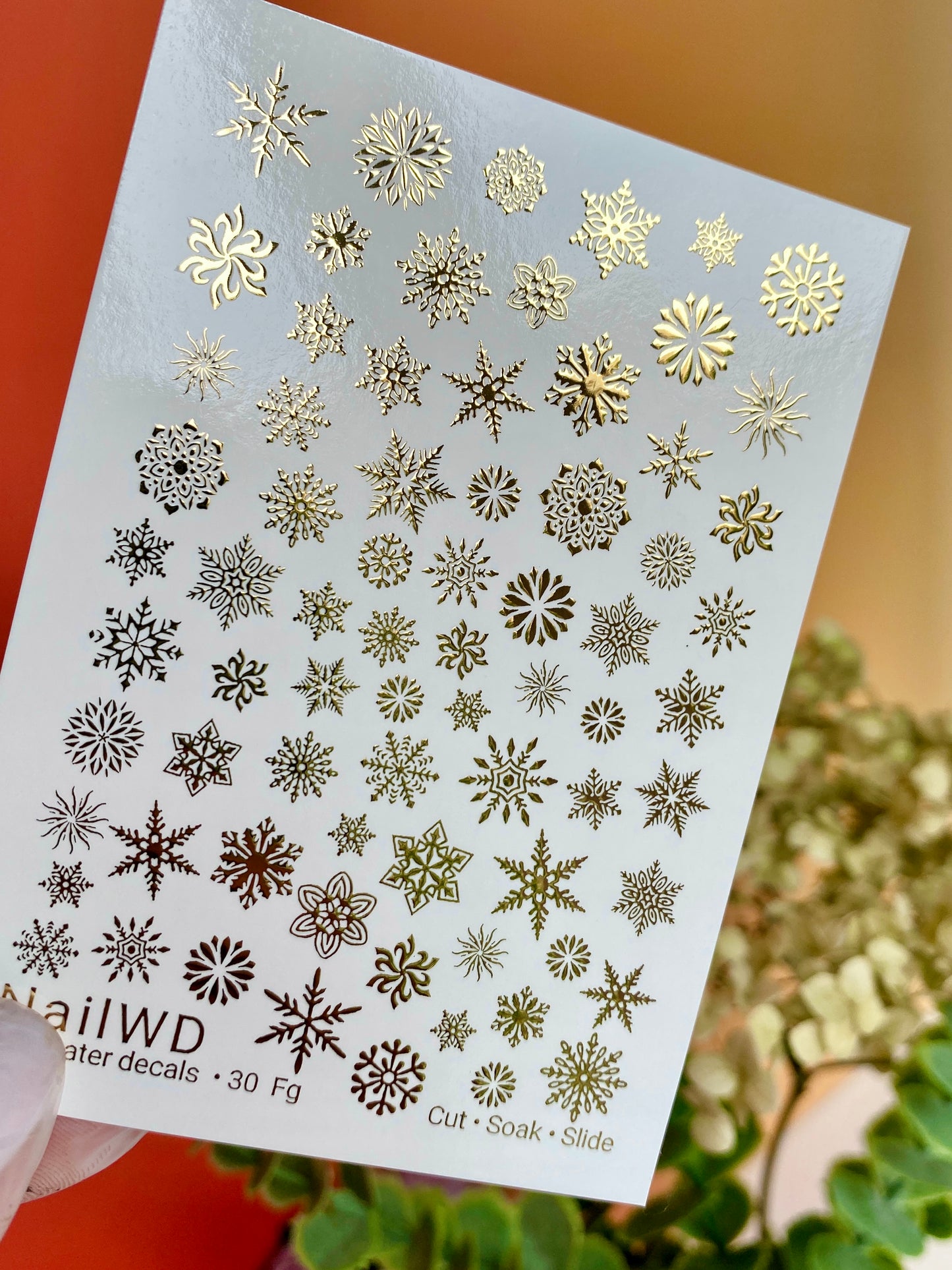 Nail Water Decal 30 NailWD