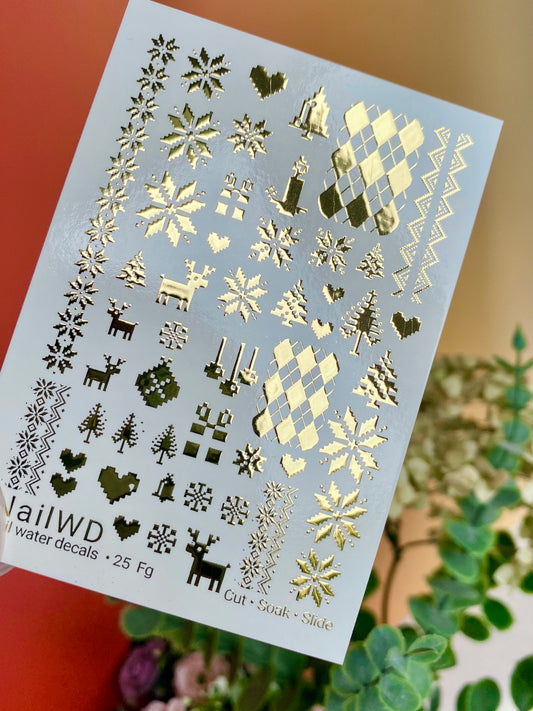 Nail Water Decal 25 NailWD