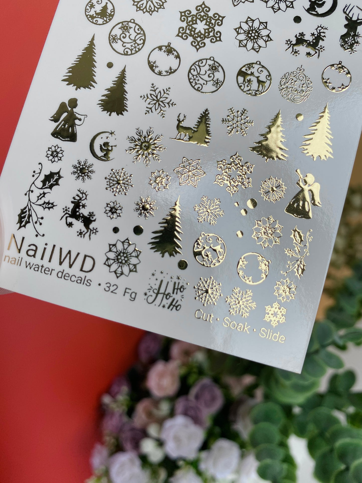 Nail Water Decal 32 NailWD