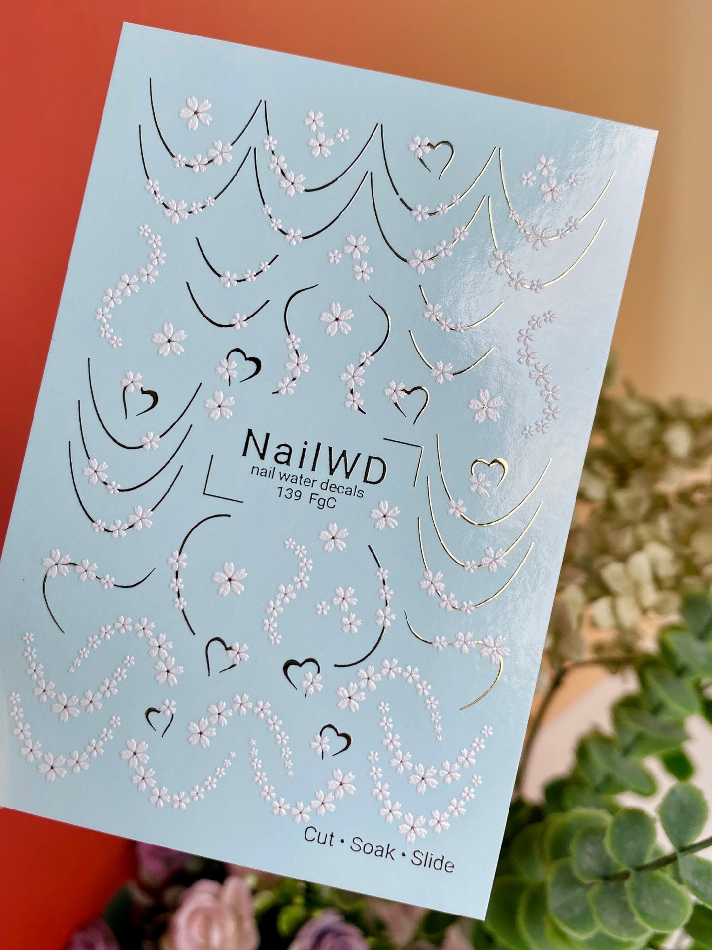 Nail Water Decal 139 NailWD