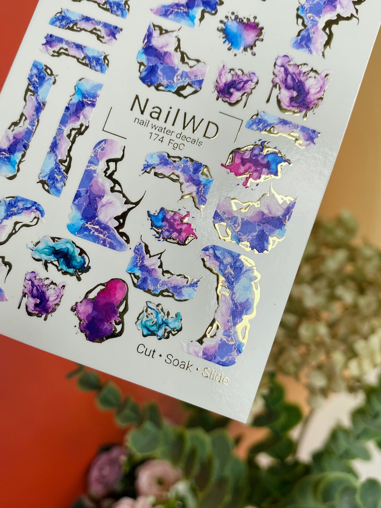 Nail Water Decal 174 Nail WD
